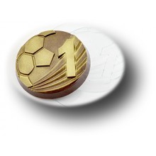 Форма для отливки шоколада "Медаль Лучший футболист"